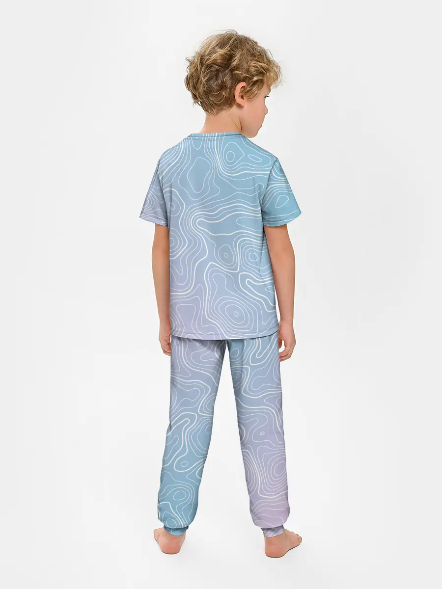 Детская пижама с брюками / BTS / БТС.