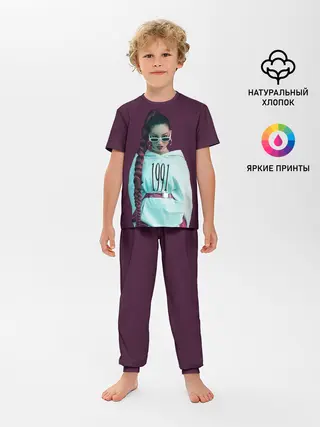 Детская пижама с брюками / Стильная Даниэлла