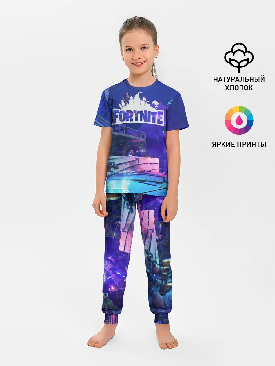 Детская пижама с брюками / Fortnite