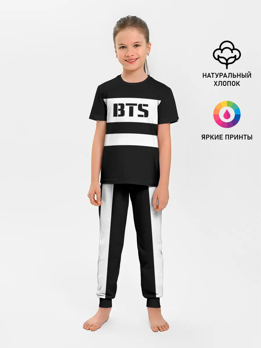 Детская пижама с брюками / BTS