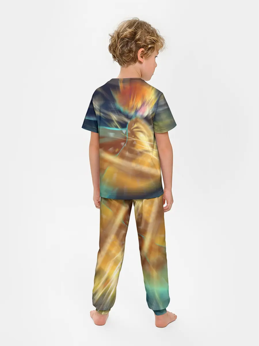 Детская пижама с брюками / ZENITSU | ЗЕНИТСУ | DEMON SLAYER