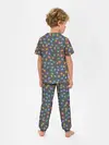 Детская пижама с брюками / Аксолотль паттерн
