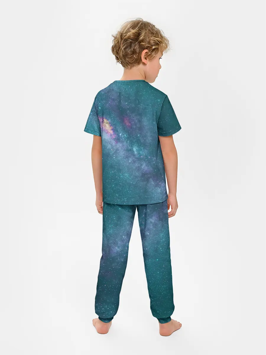Детская пижама с брюками / Млечный путь