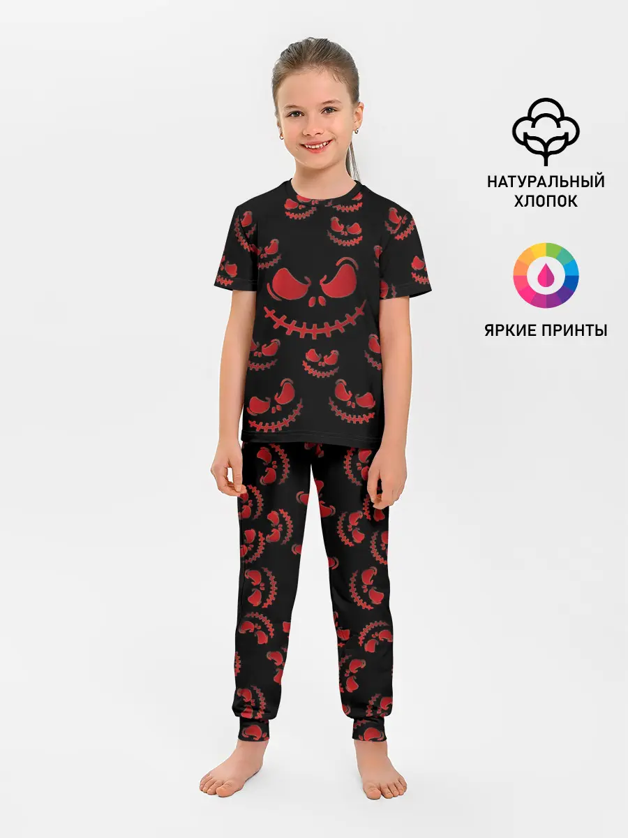 Детская пижама с брюками / Хэллоуина 2020