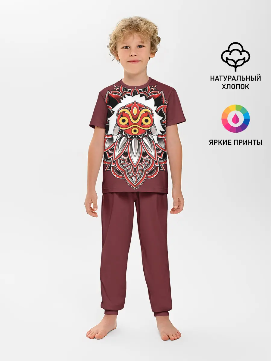 Детская пижама с брюками / Принцесса Мононоке
