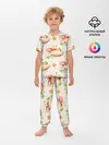 Детская пижама с брюками / Яблочный пирог