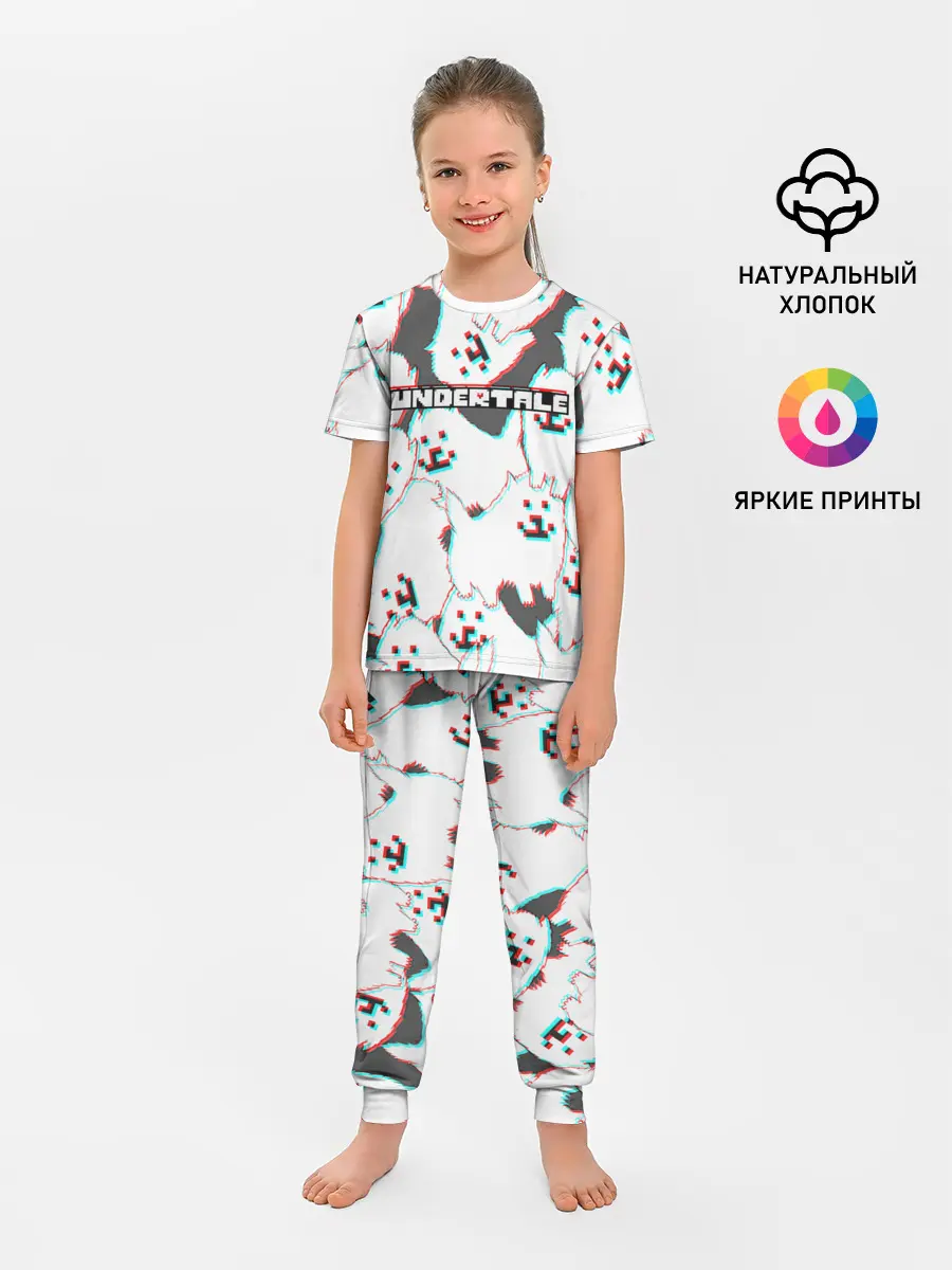 Детская пижама с брюками / Undertale