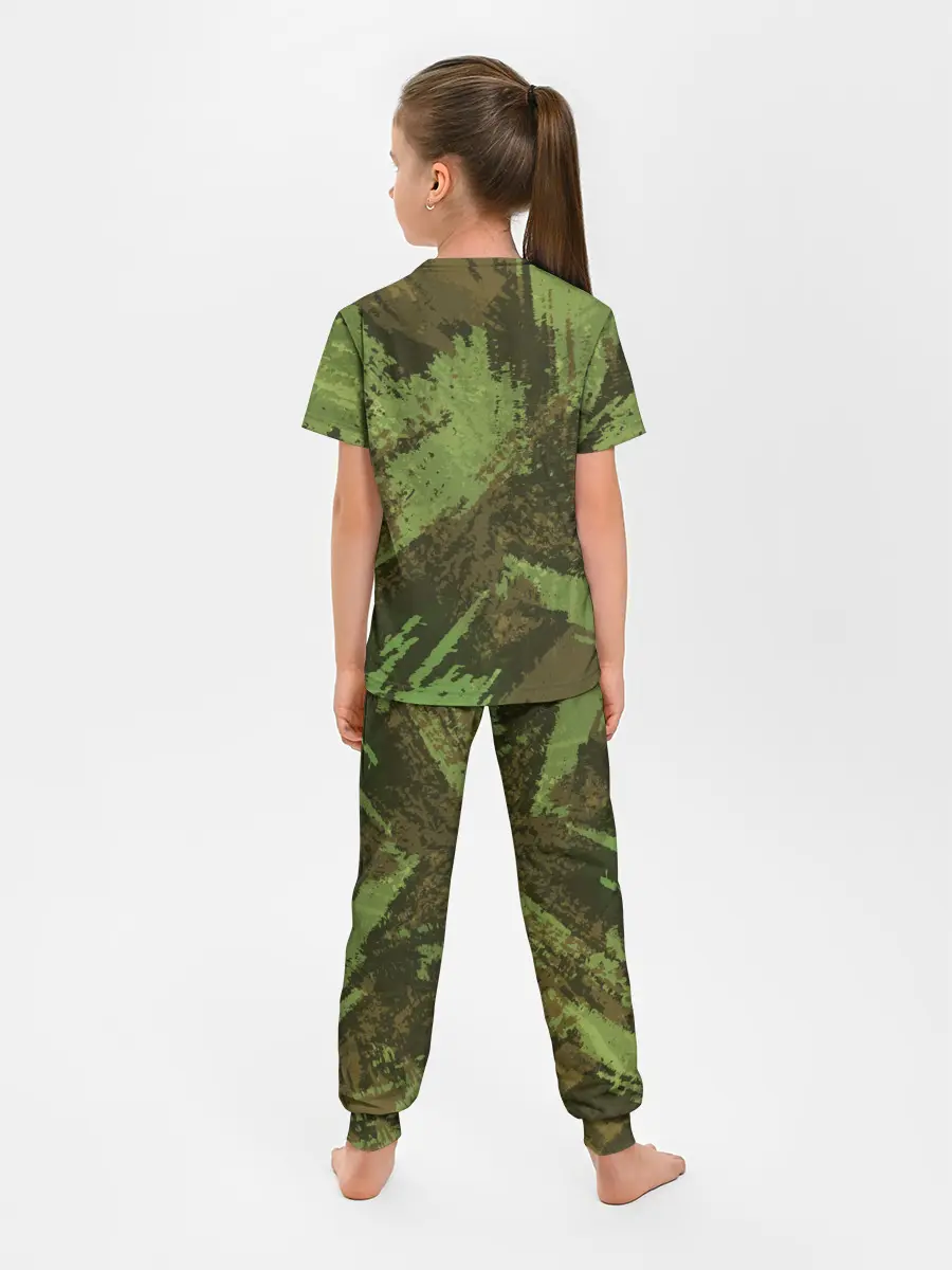Детская пижама с брюками / КАМУФЛЯЖ BROWN