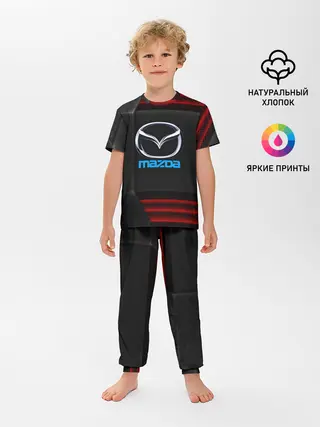 Детская пижама с брюками / Mazda auto sport