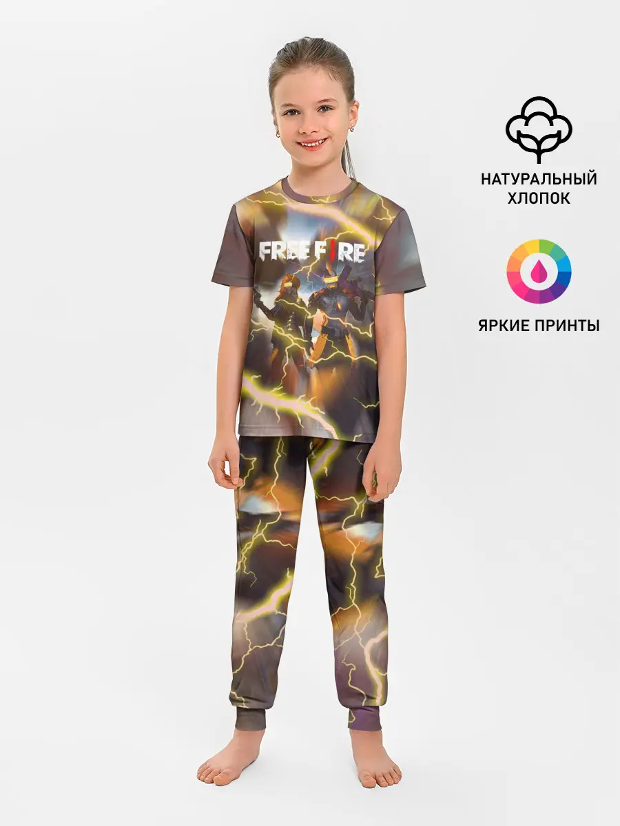 Детская пижама с брюками / FREEFIRE | ФРИФАЕР