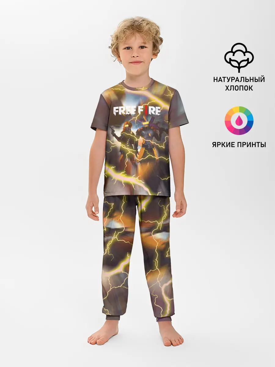 Детская пижама с брюками / FREEFIRE | ФРИФАЕР