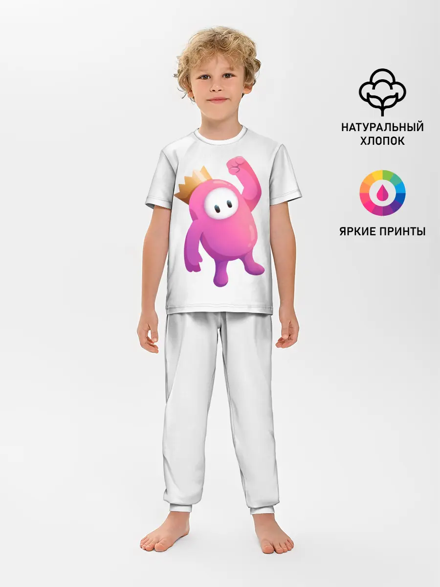 Детская пижама с брюками / Fall Guys