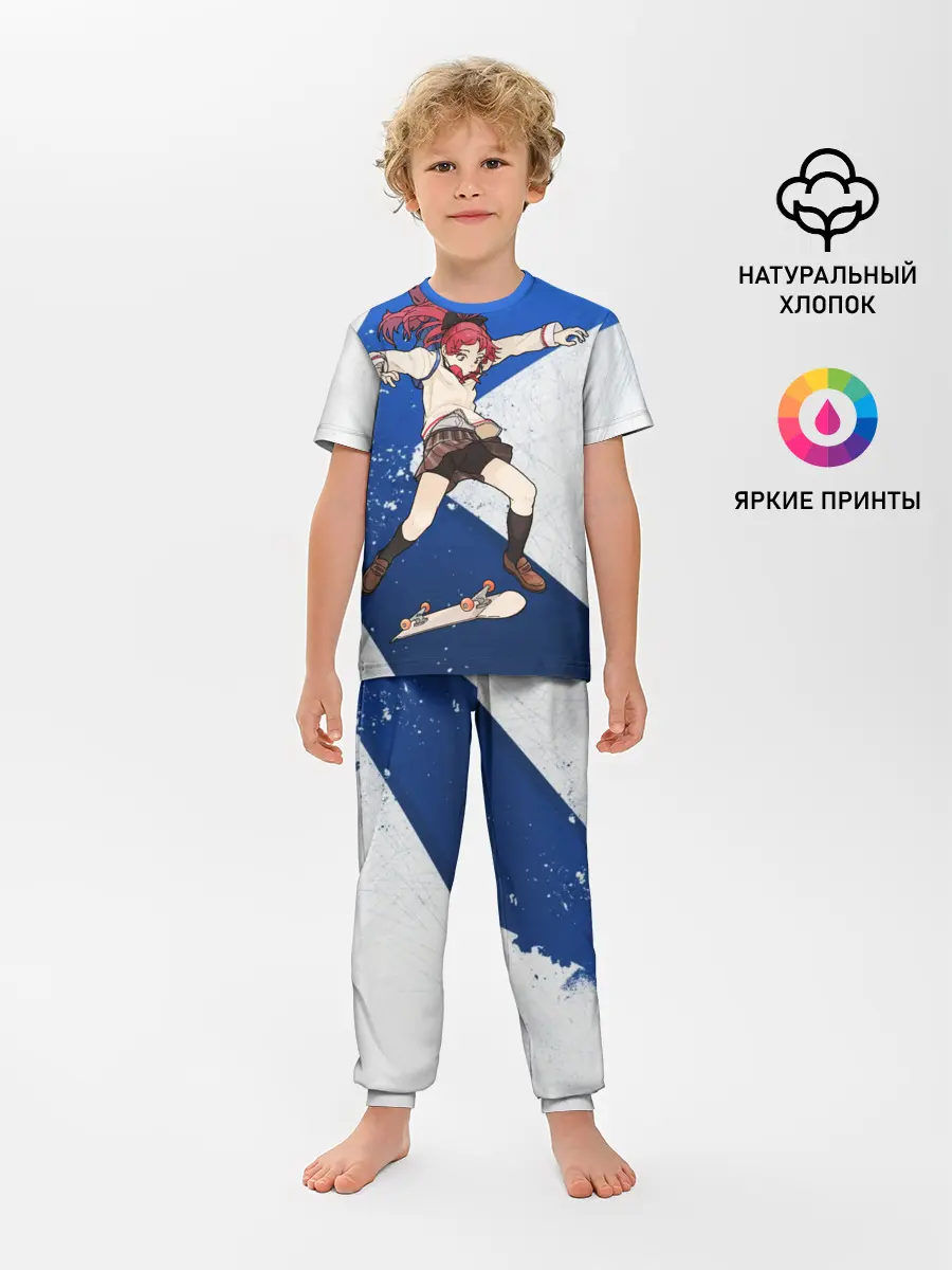 Детская пижама с брюками / Meow team