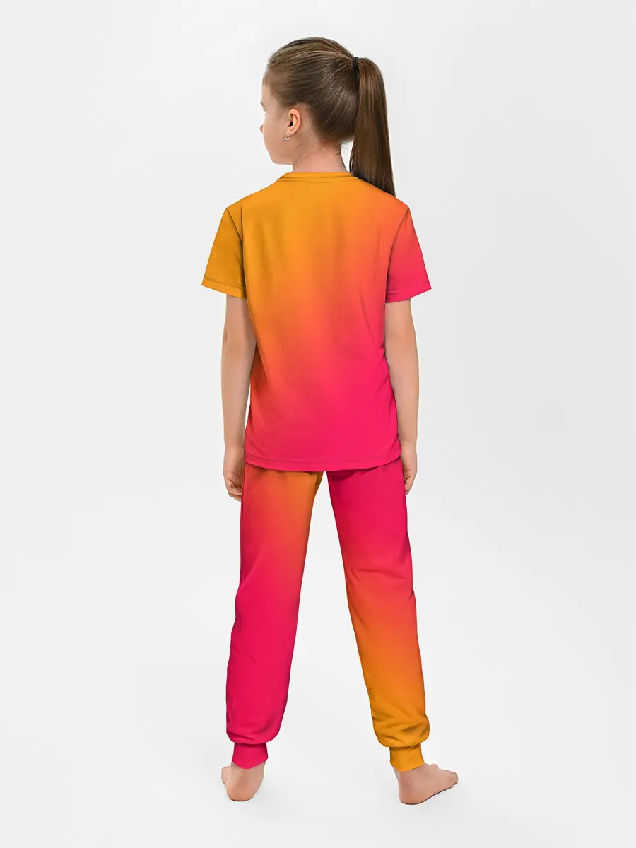 Детская пижама с брюками / ГРАДИЕНТ И НИЧЕГО ЛИШНЕГО