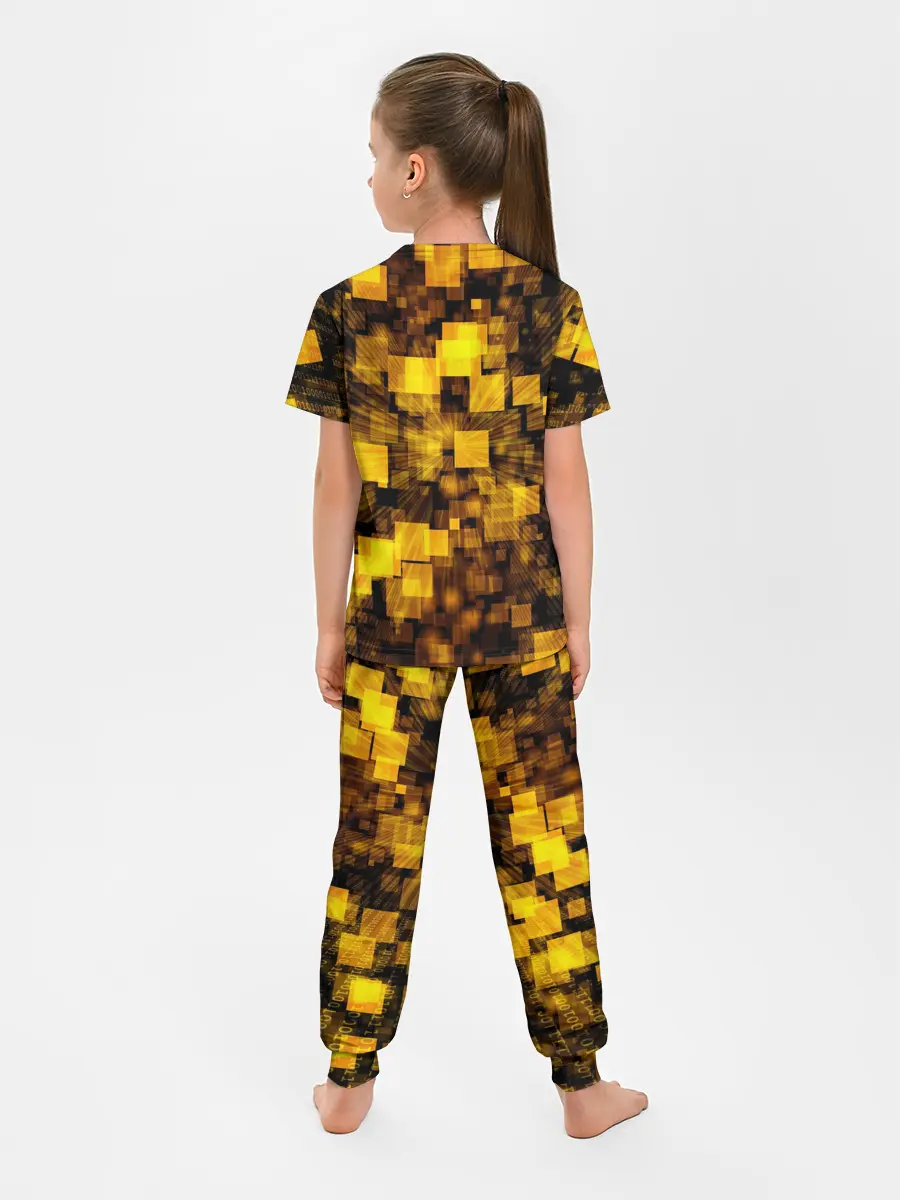 Детская пижама с брюками / Неоновый взрыв