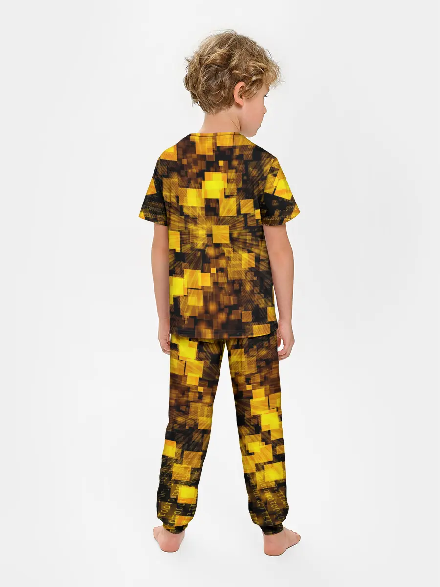 Детская пижама с брюками / Неоновый взрыв