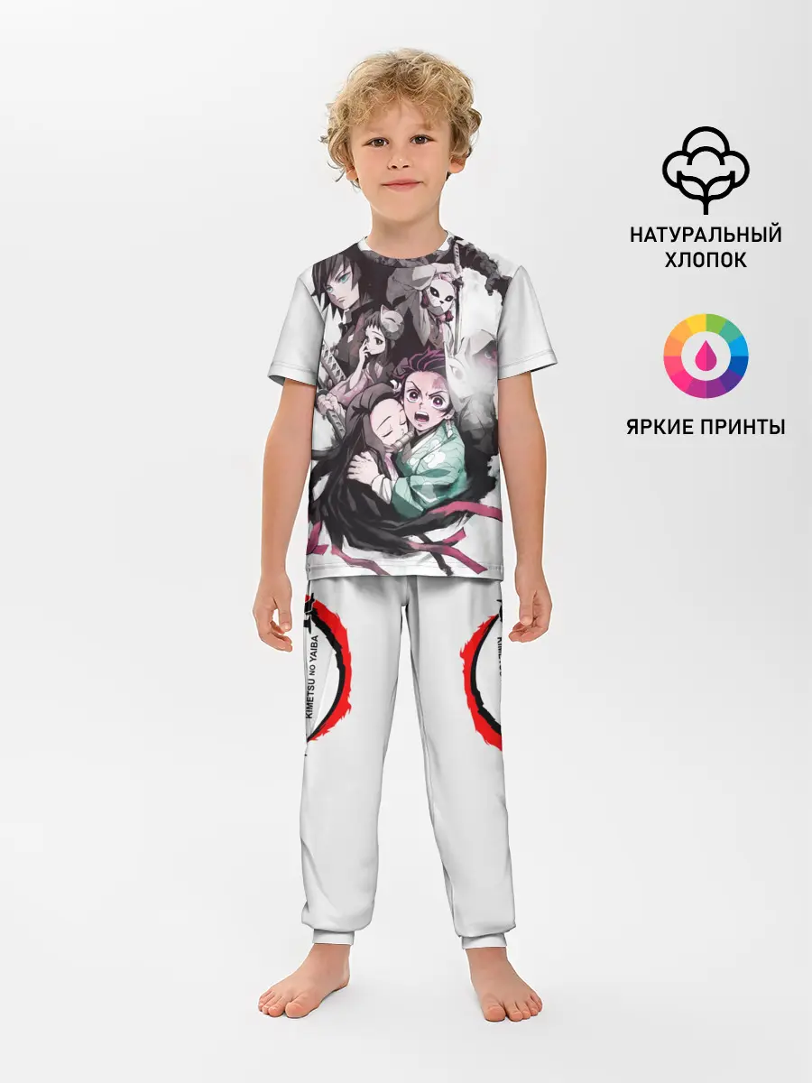 Детская пижама с брюками / Убийца Демонов постер