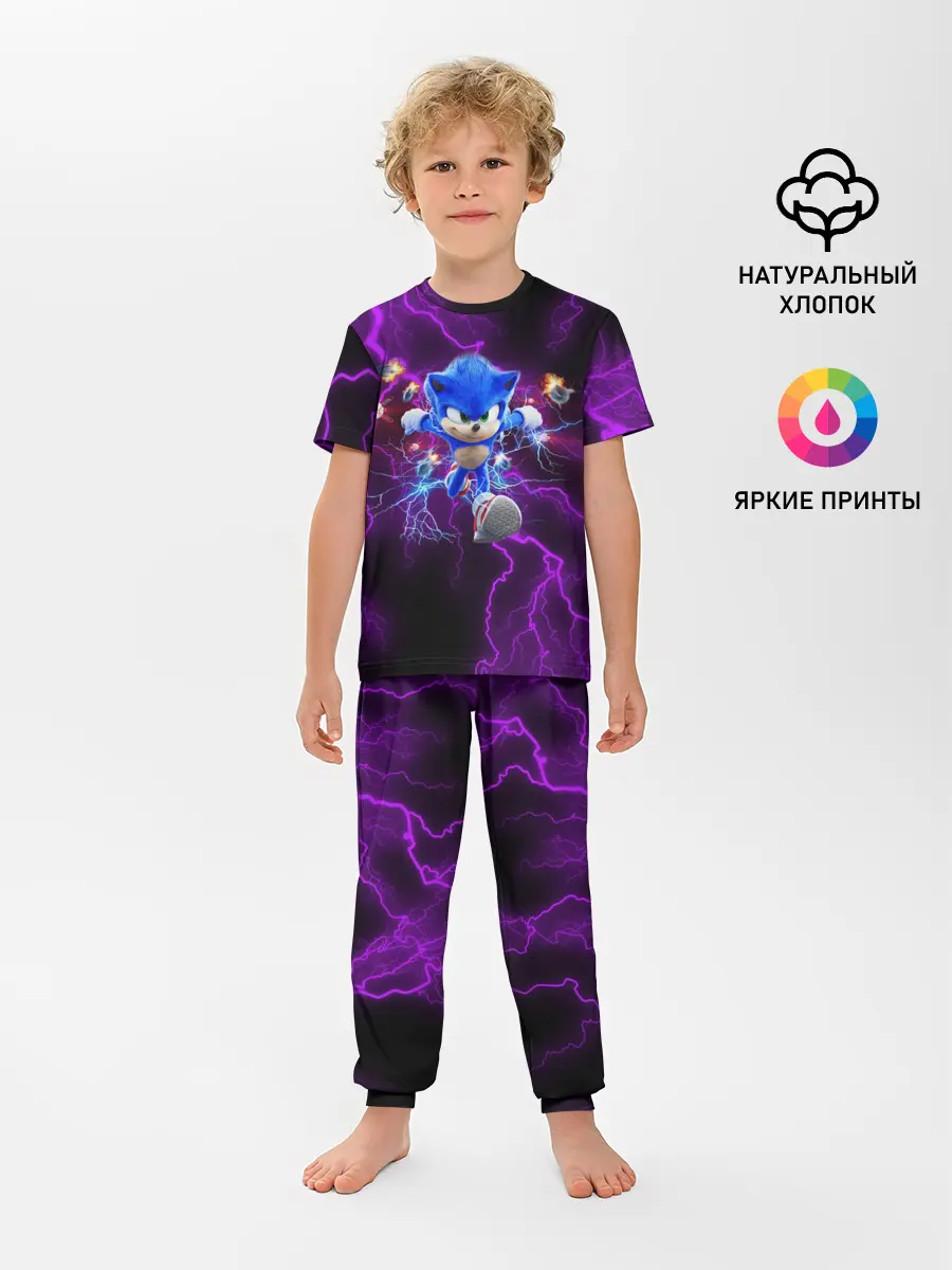 Детская пижама с брюками / SONIC