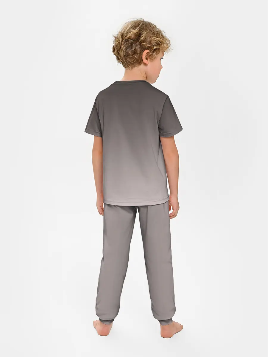 Детская пижама с брюками / Чуя Накахара на мотоцикле взрыв