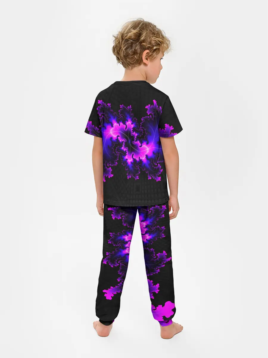 Детская пижама с брюками / NEON Liquid