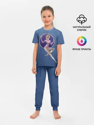 Детская пижама с брюками / Gymnastics on the rings