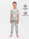 Детская пижама с брюками / Ромбы