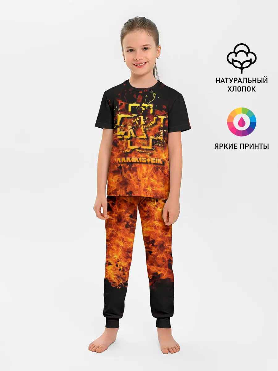 Детская пижама с брюками / RAMMSTEIN