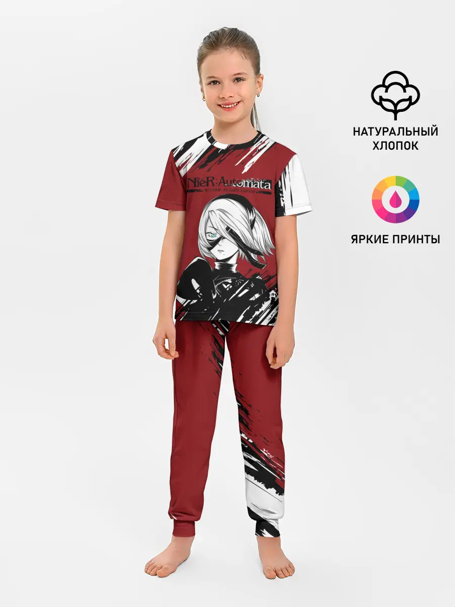 Детская пижама с брюками / ЙоРХа | Nier Automata