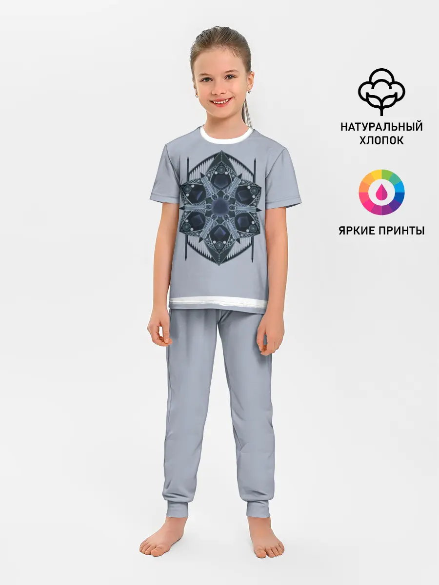 Детская пижама с брюками / ДнД Готика FULL