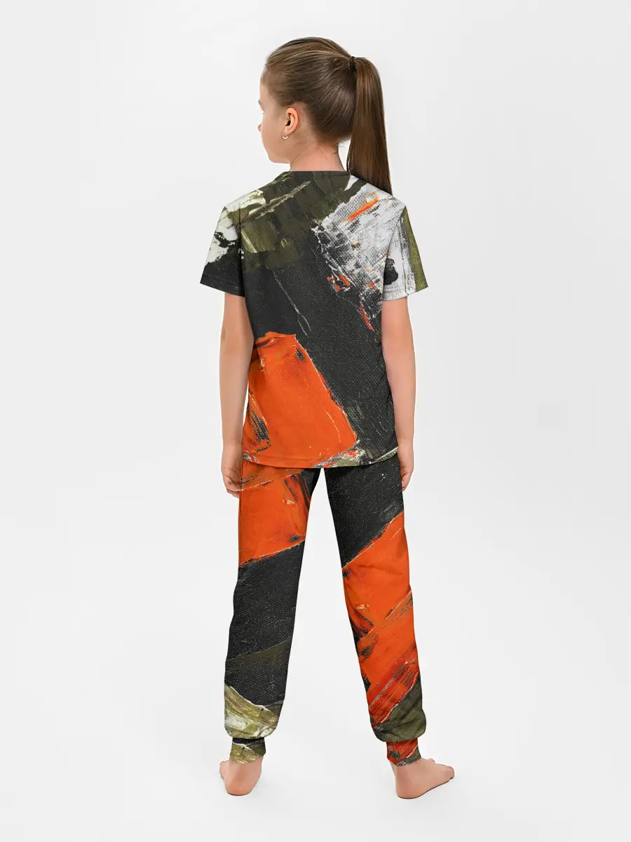 Детская пижама с брюками / Современное искусство