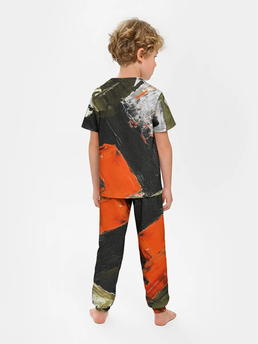 Детская пижама с брюками / Современное искусство