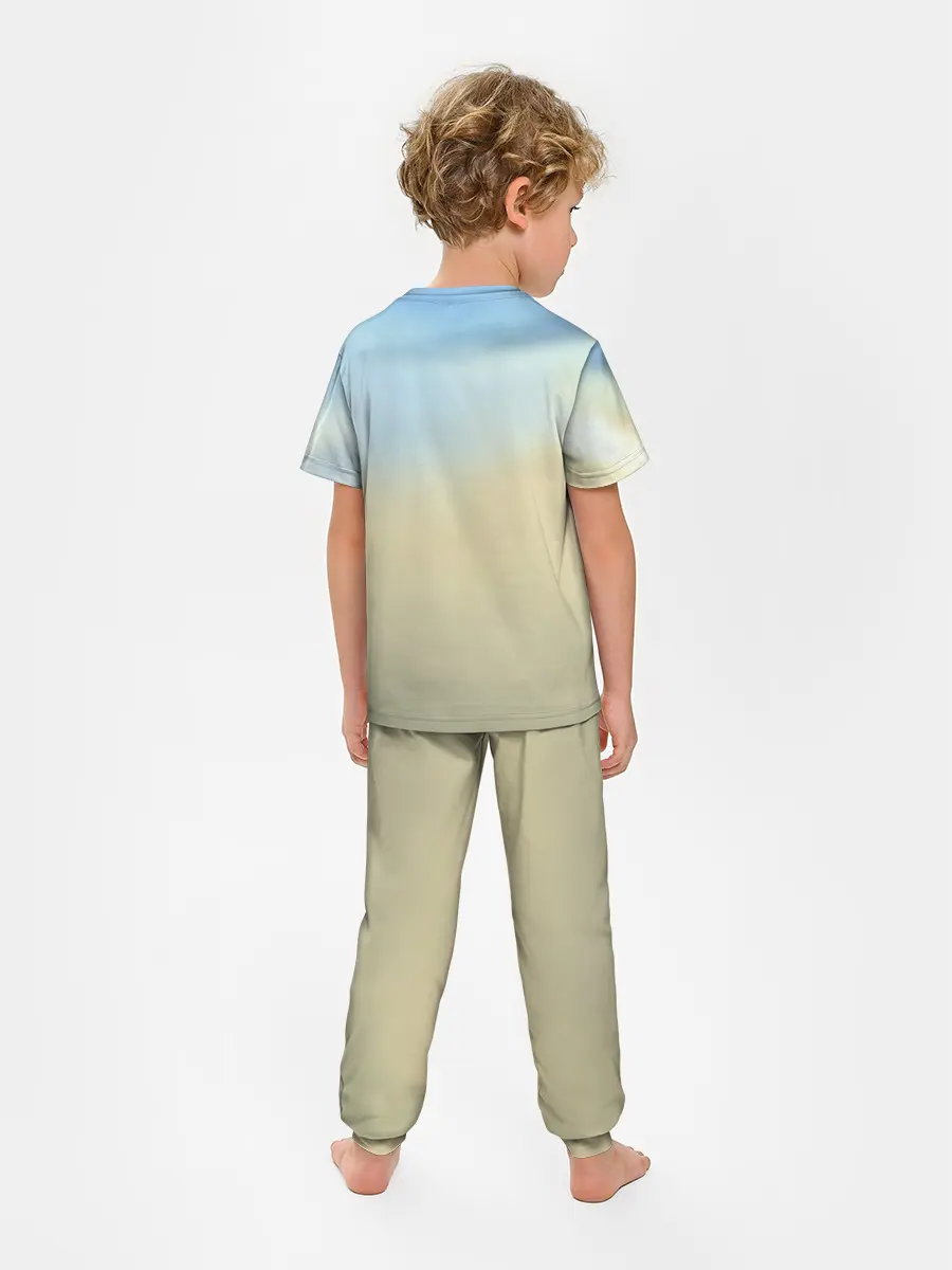 Детская пижама с брюками / Как приручить дракона