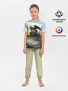 Детская пижама с брюками / Как приручить дракона
