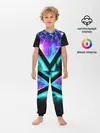 Детская пижама с брюками / NEON GEOMETRY