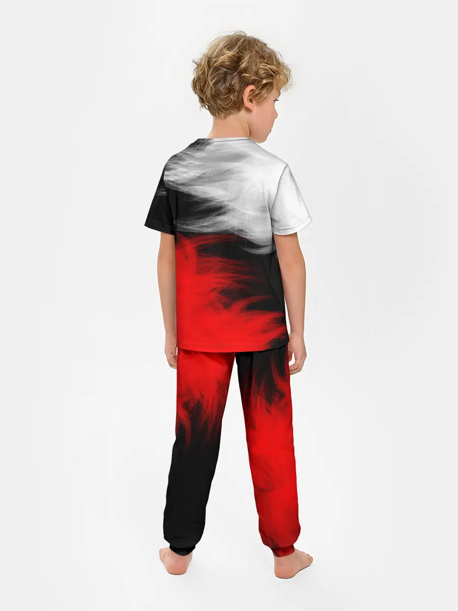 Детская пижама с брюками / ПЕРЬЯ