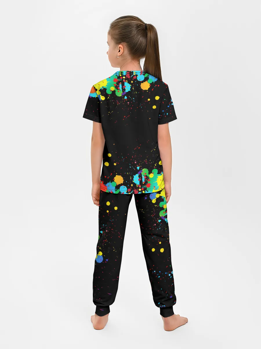 Детская пижама с брюками / Pop Tubes, поп трубка pop it
