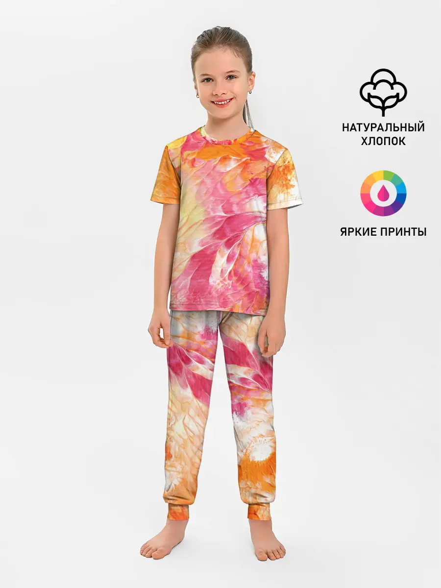 Детская пижама с брюками / Яркая | Bright colors