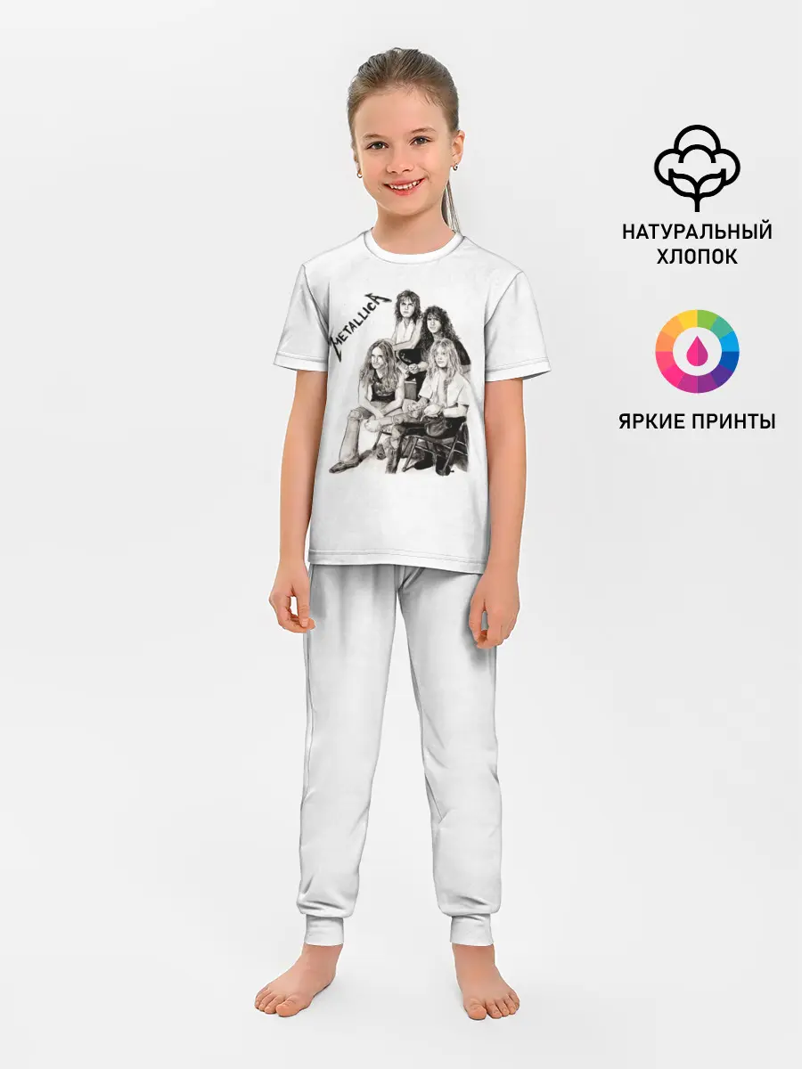 Детская пижама с брюками / Metallica