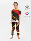 Детская пижама с брюками / КРАСНО-ЖЕЛТЫЙ СПОРТ | SPORT