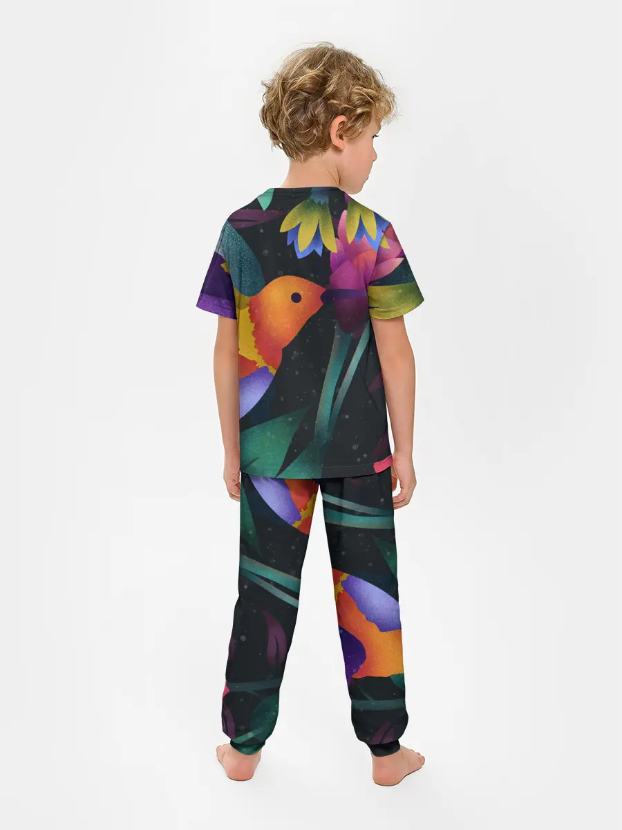 Детская пижама с брюками / Колибри
