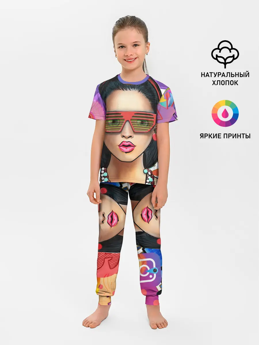 Детская пижама с брюками / СтильНая Девушка