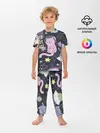 Детская пижама с брюками / Космический кот