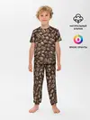 Детская пижама с брюками / Coffee