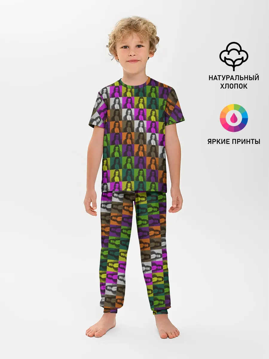 Детская пижама с брюками / Damiano David. Colors