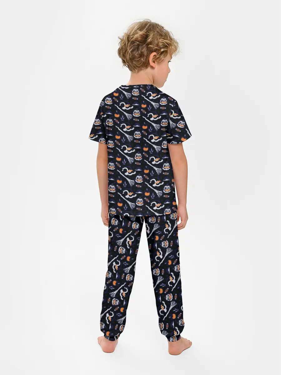 Детская пижама с брюками / Patern Halloween 6