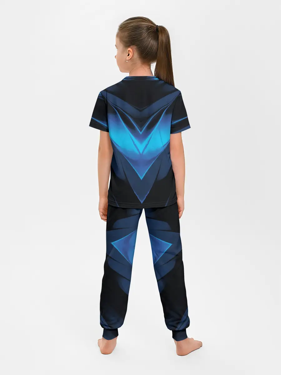 Детская пижама с брюками / Абстракция