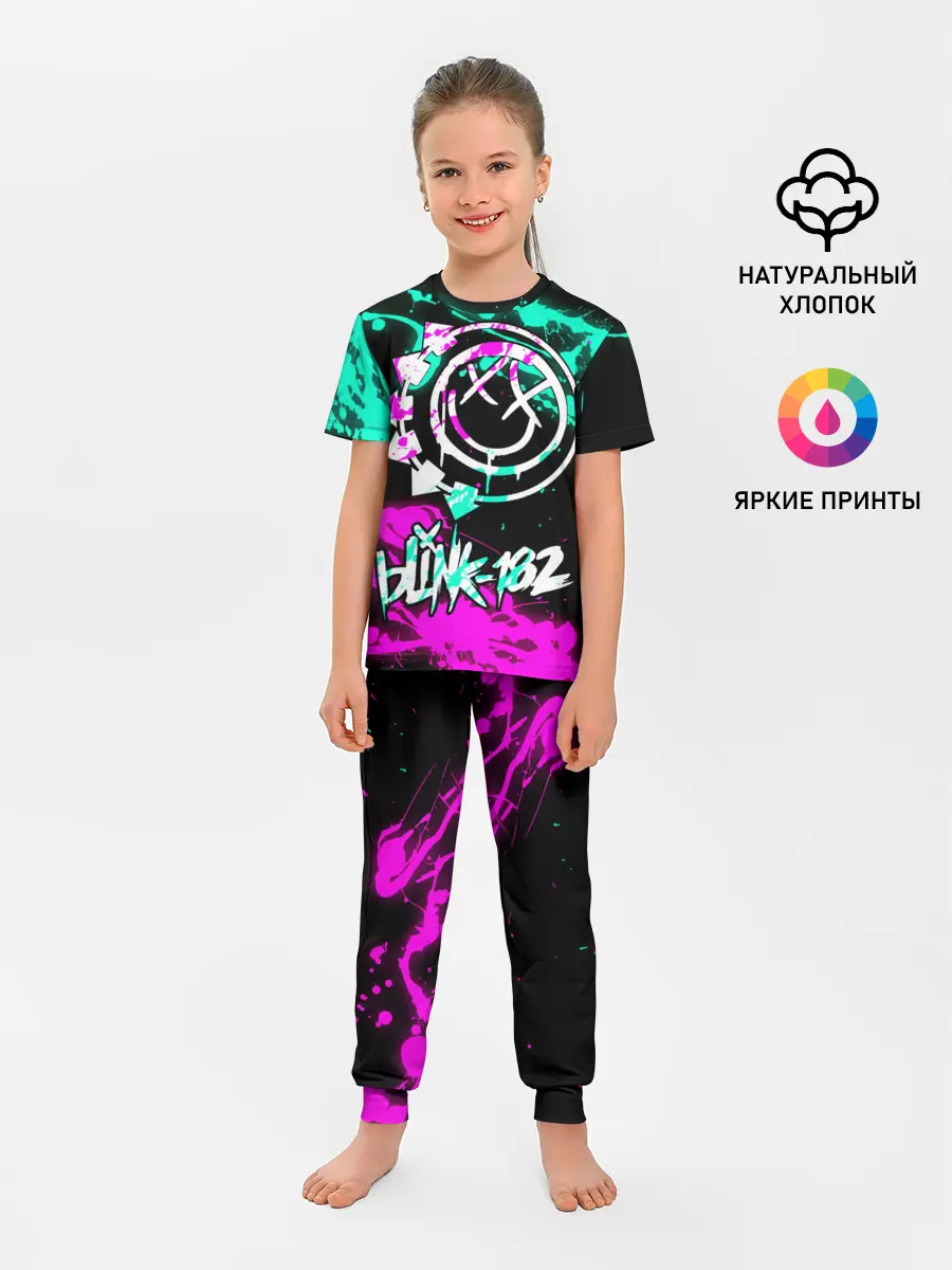 Детская пижама с брюками / Blink-182