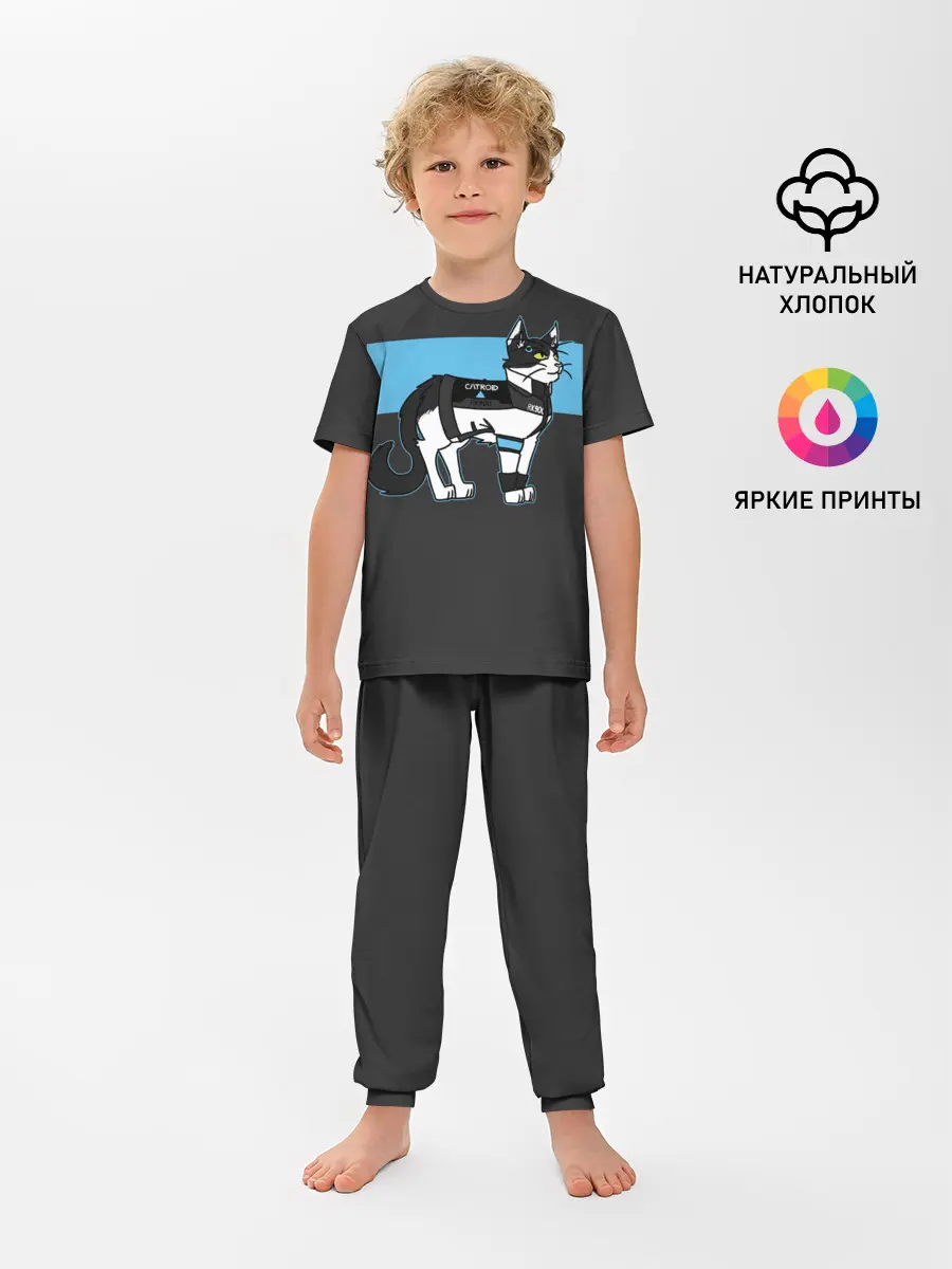 Детская пижама с брюками / CATROID RK900