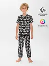 Детская пижама с брюками / ИЕРОГЛИФЫ ГЛИТЧ