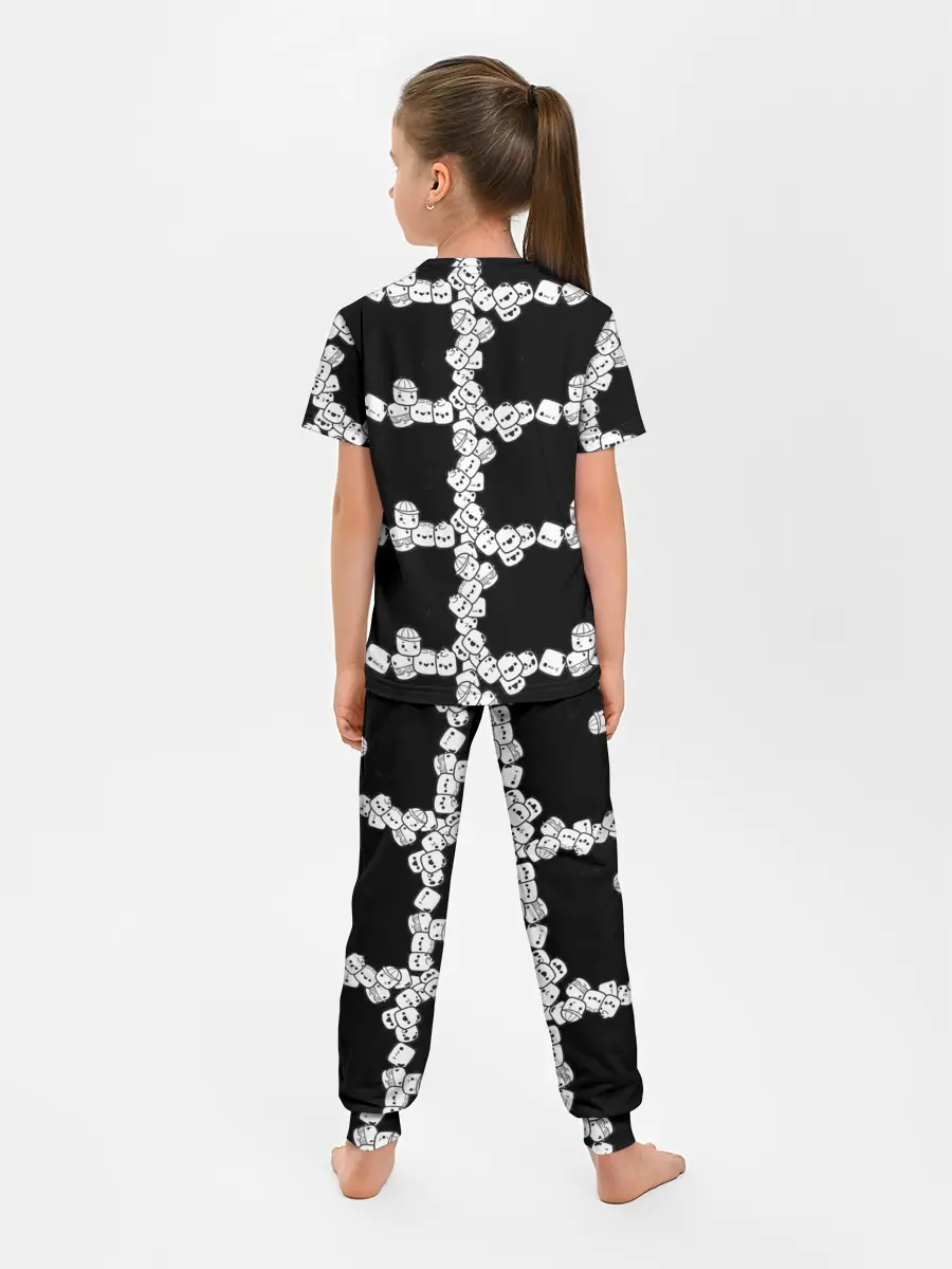 Детская пижама с брюками / Зефирки